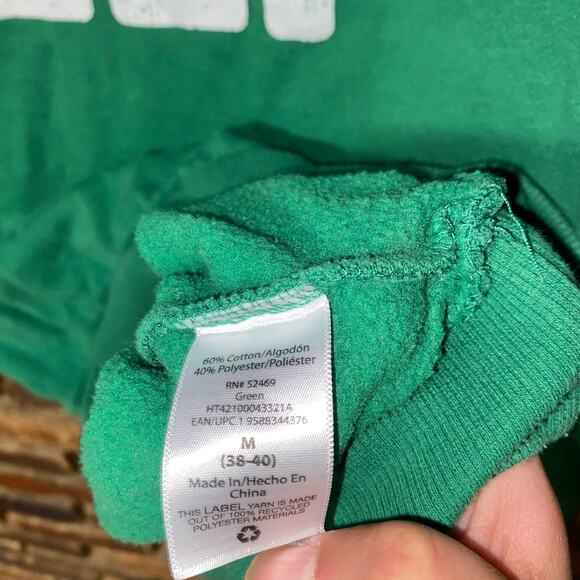 Holiday Time World's Tallest Elf Graphic Christmas Sweatshirt Men's Size Medium - Picture 4 of 5